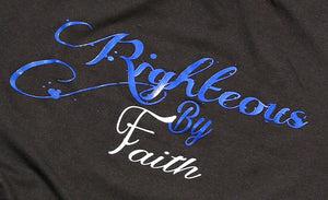 RBF Slim Fit T-Shirt Black w/ Nipsey Blue